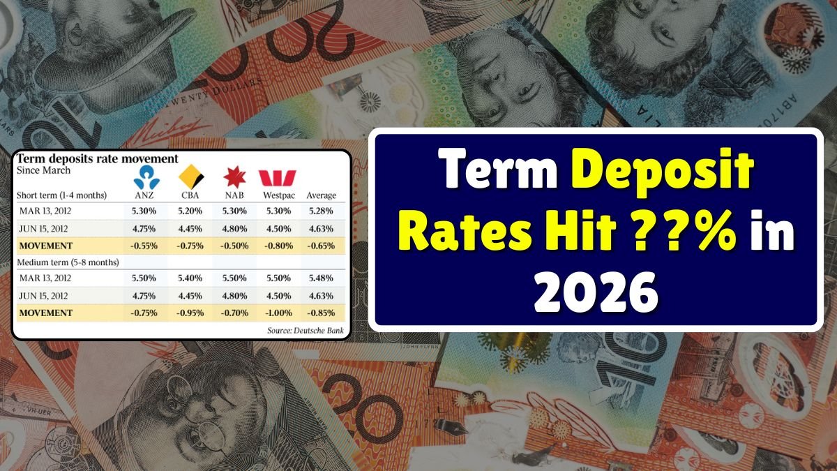 Australia term deposit rates