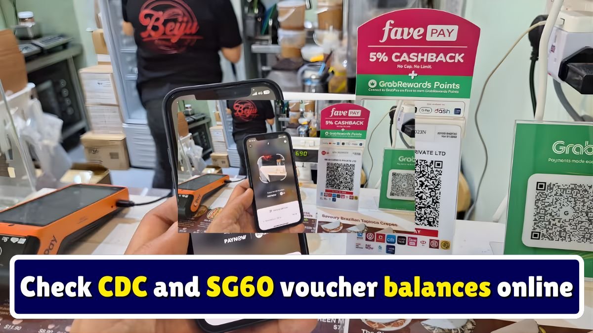 Check CDC and SG60 voucher balances online