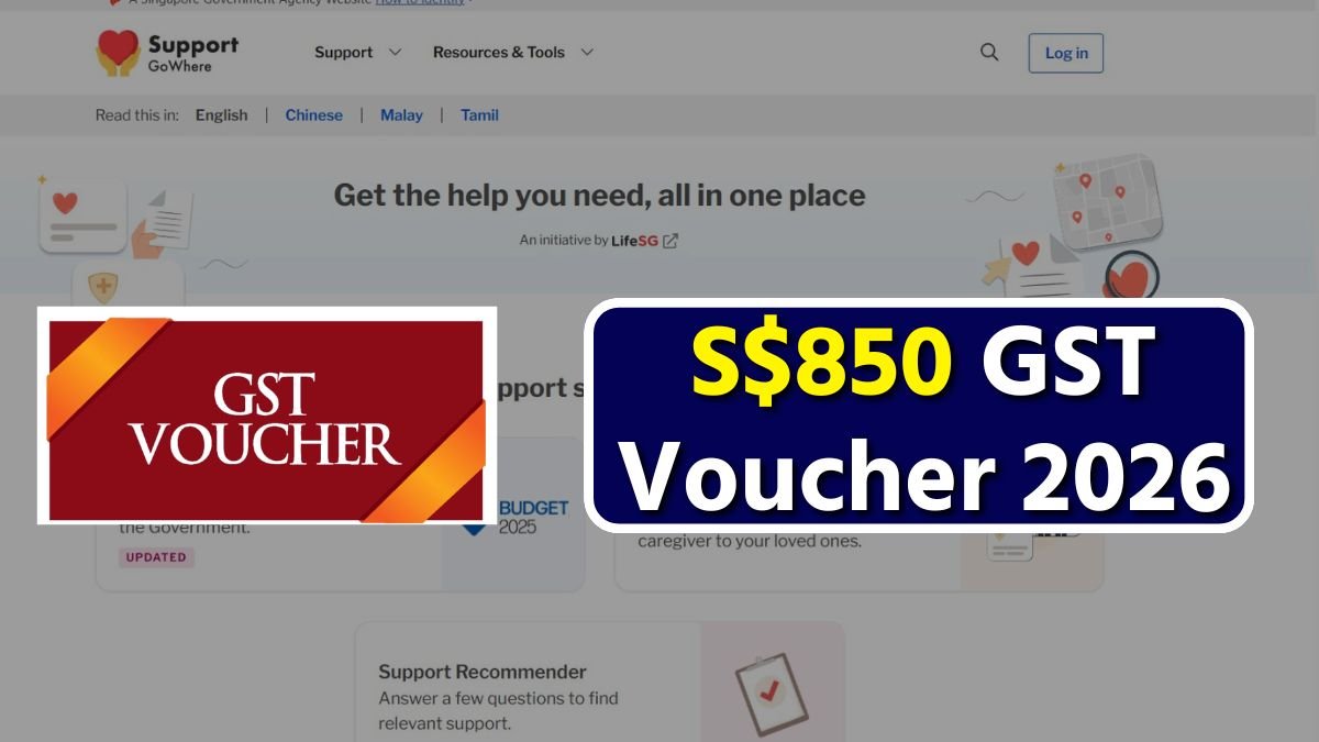 S$850 GST Voucher 2026