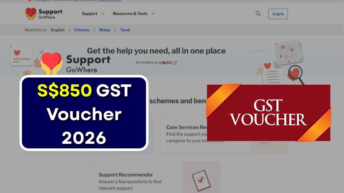 S$850 GST Voucher 2026